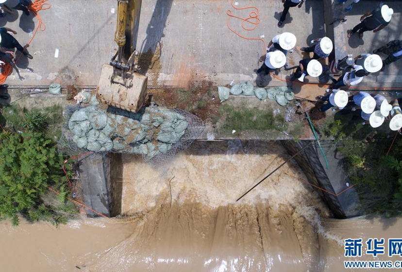 交通 三新项目动态直播 过去,快速防洪抢险,用"人力皮带"送沙袋堵缺口